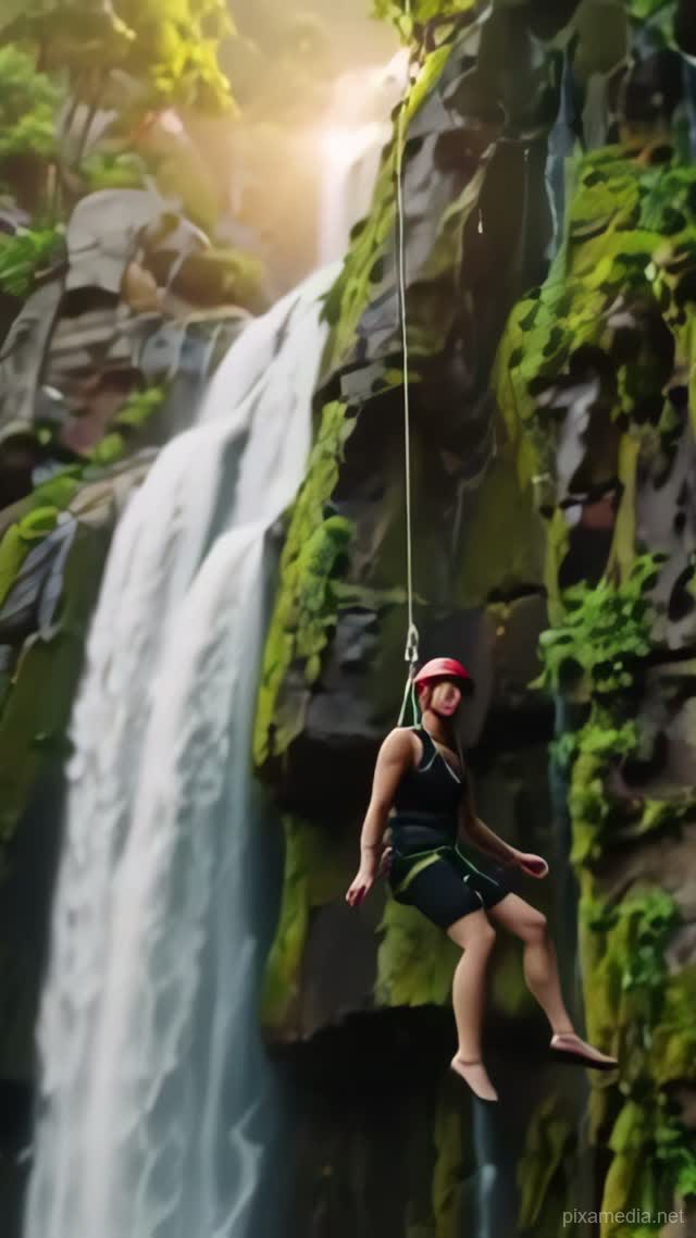 Descent Into the Thundering Veil - Extreme Sports AI stock